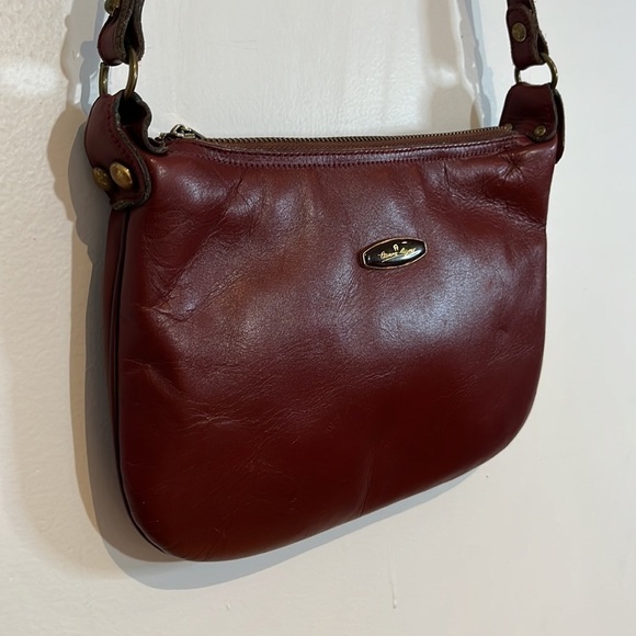 Etienne Aigner 1980s Burgundy Leather Purse - Picture 7 of 11